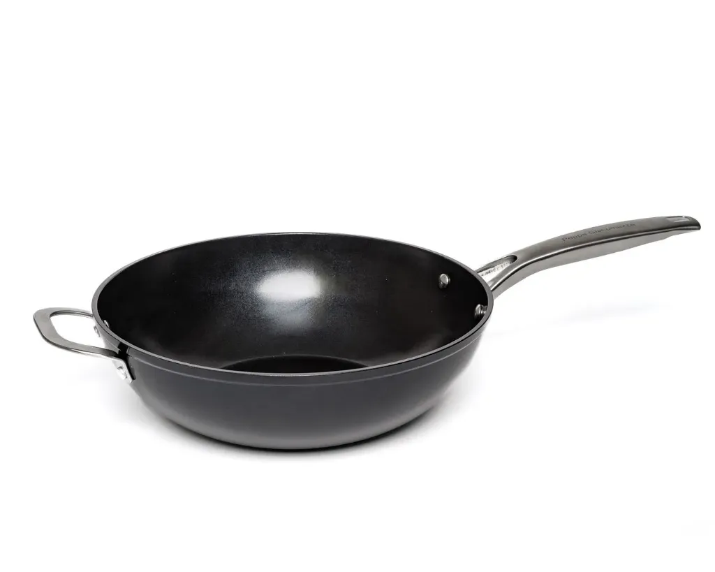 Qoozi Home Wok aluminium 32cm by Peppe