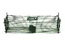 Qoozi Garden Vangkooi – Dubbele Deuren – Inklapbaar – Donkergroen (S) 80x25x30CM